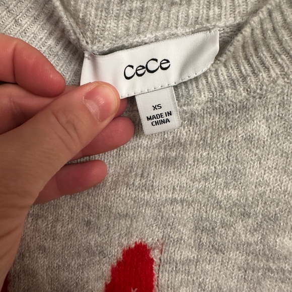 🎅🏻 Cozy Grey CeCe “Believe” Sweater🎄 - Picture 2 of 6